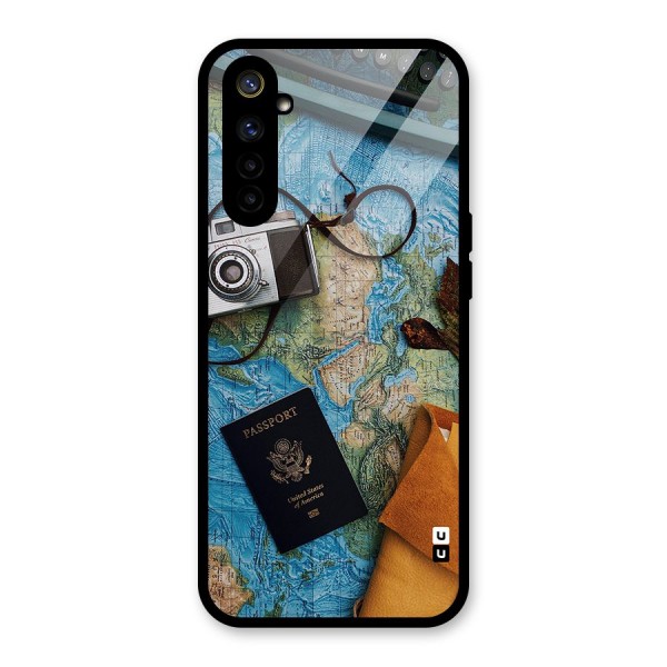 Travel Essentials Glass Back Case for Realme 6i