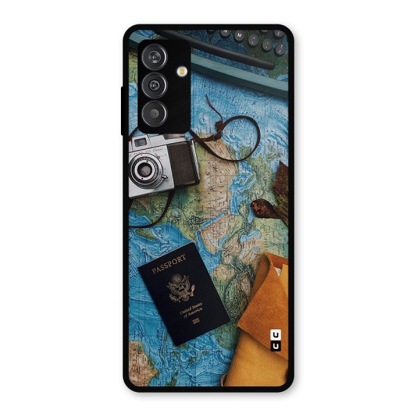 Travel Essentials Metal Back Case for Galaxy F13