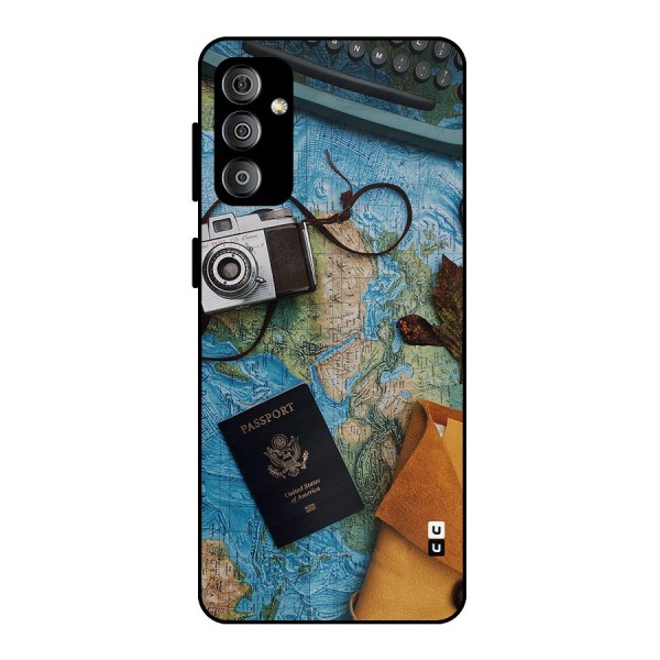 Travel Essentials Metal Back Case for Galaxy F23