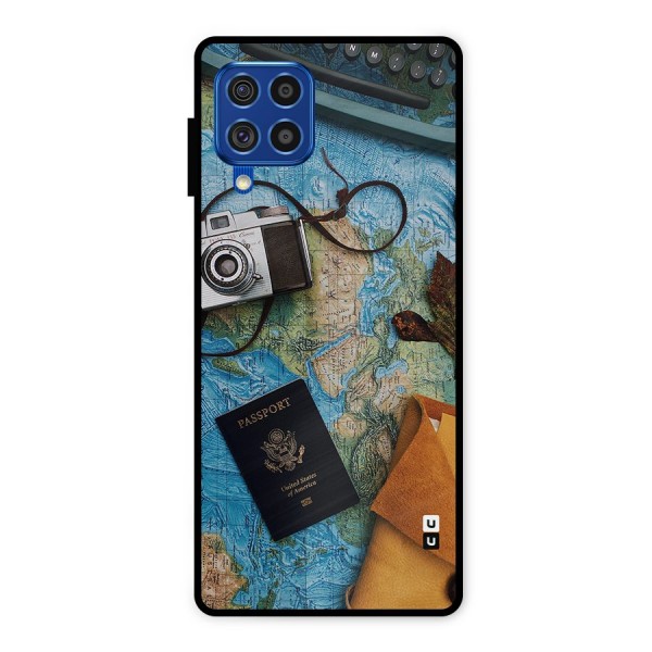 Travel Essentials Metal Back Case for Galaxy F62