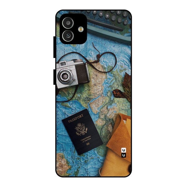 Travel Essentials Metal Back Case for Galaxy M13 5G