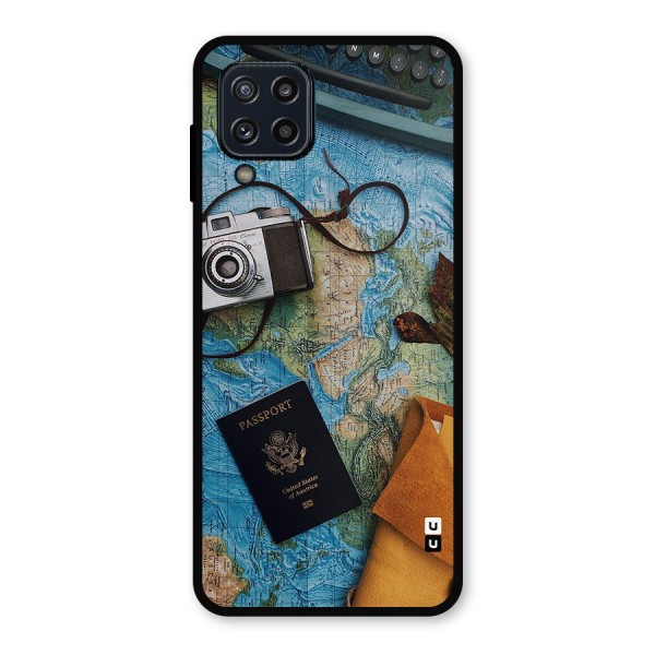 Travel Essentials Metal Back Case for Galaxy M32