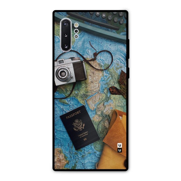 Travel Essentials Metal Back Case for Galaxy Note 10 Plus