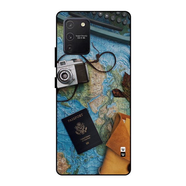 Travel Essentials Metal Back Case for Galaxy S10 Lite