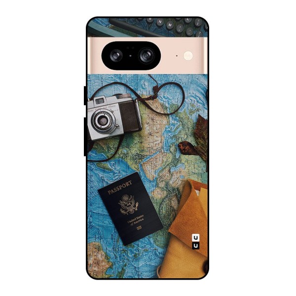 Travel Essentials Metal Back Case for Google Pixel 8