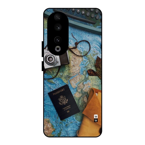 Travel Essentials Metal Back Case for Honor 90