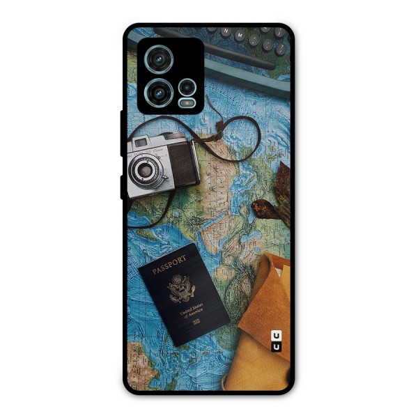 Travel Essentials Metal Back Case for Moto G72