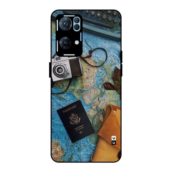 Travel Essentials Metal Back Case for Oppo Reno7 Pro 5G