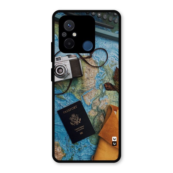 Travel Essentials Metal Back Case for Poco C55