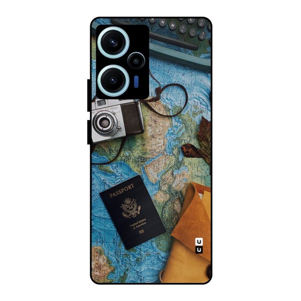 Travel Essentials Metal Back Case for Poco F5