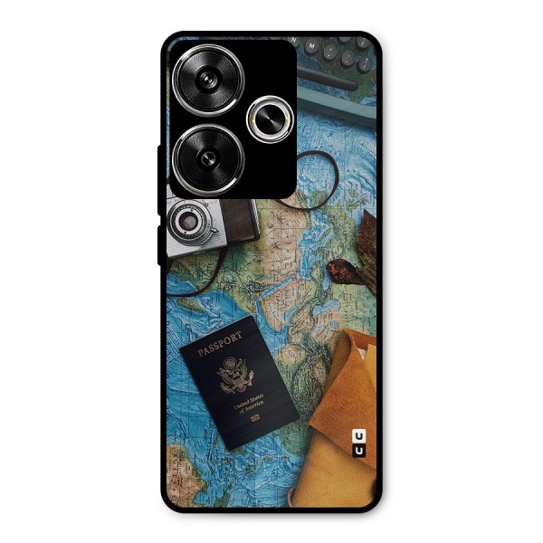 Travel Essentials Metal Back Case for Poco F6