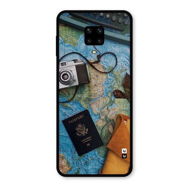 Travel Essentials Metal Back Case for Poco M2