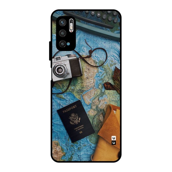 Travel Essentials Metal Back Case for Poco M3 Pro 5G