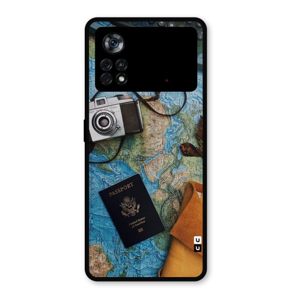 Travel Essentials Metal Back Case for Poco X4 Pro 5G