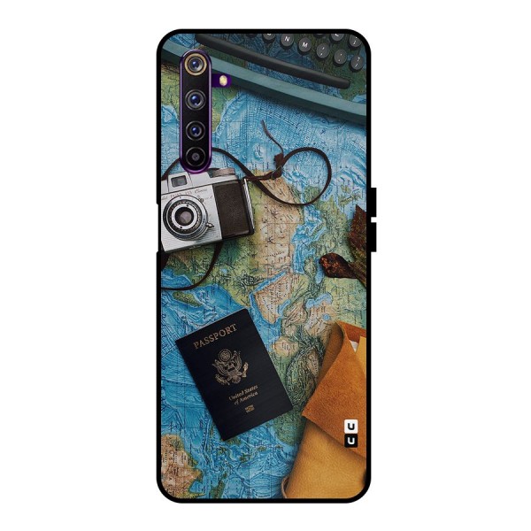 Travel Essentials Metal Back Case for Realme 6 Pro