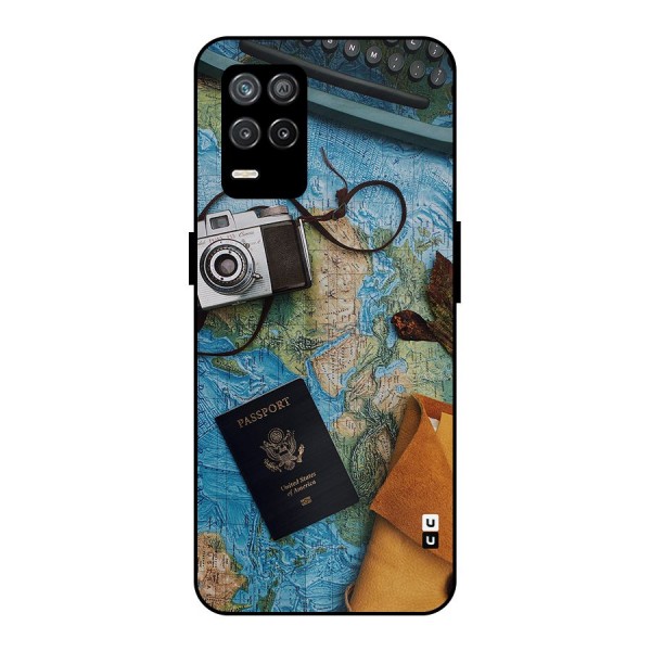 Travel Essentials Metal Back Case for Realme 8 5G