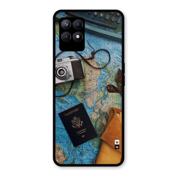 Travel Essentials Metal Back Case for Realme 8i