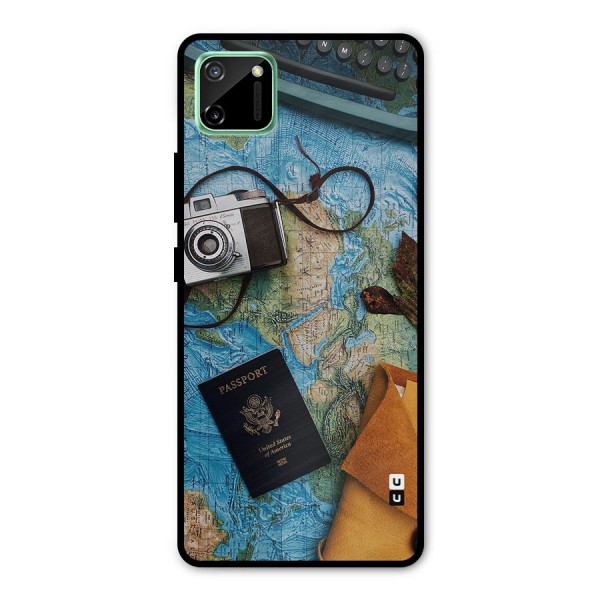 Travel Essentials Metal Back Case for Realme C11