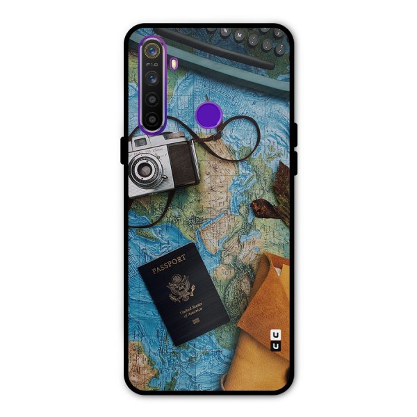 Travel Essentials Metal Back Case for Realme Narzo 10