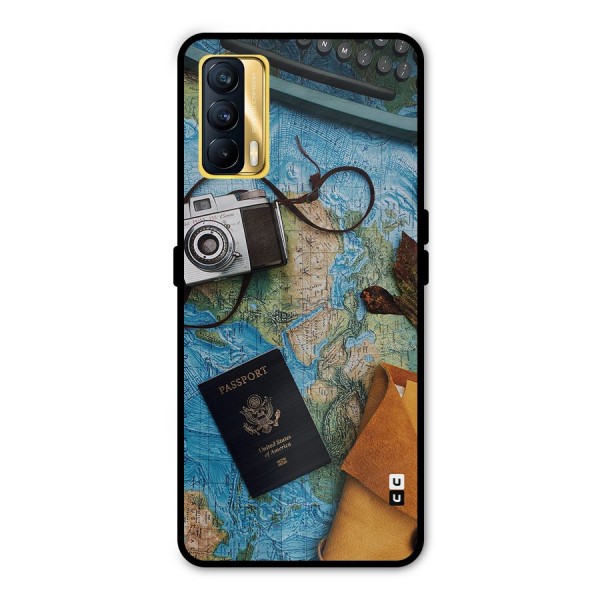 Travel Essentials Metal Back Case for Realme X7