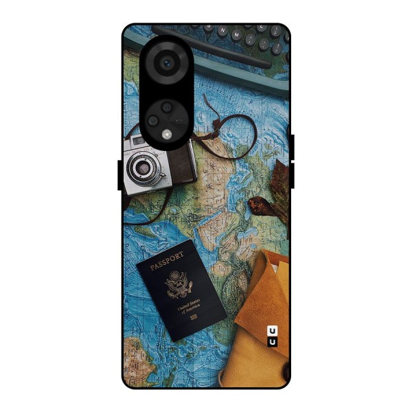 Travel Essentials Metal Back Case for Reno8 T 5G