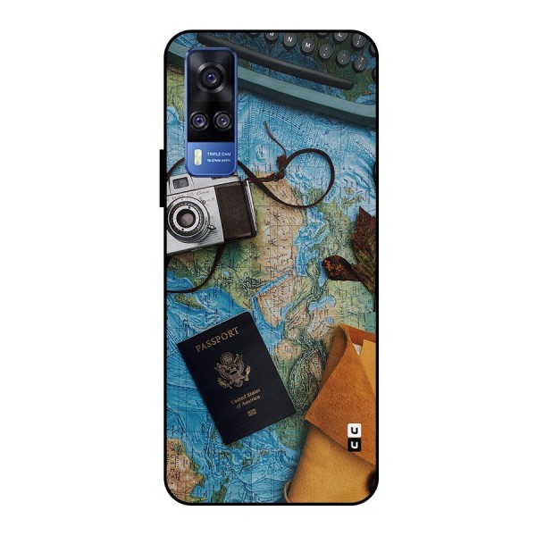 Travel Essentials Metal Back Case for Vivo Y51