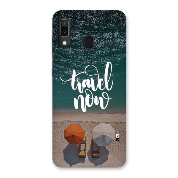 Travel Now Back Case for Galaxy A30