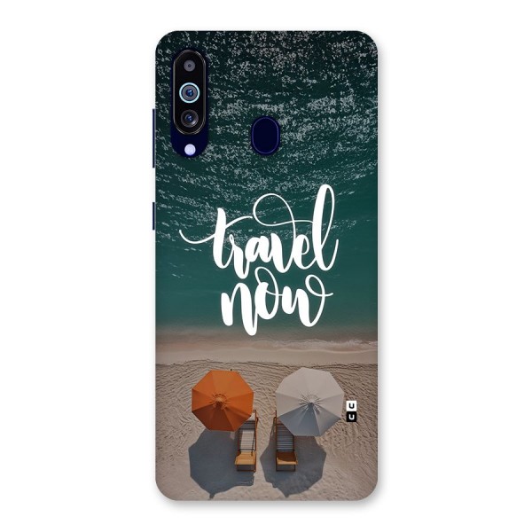 Travel Now Back Case for Galaxy A60