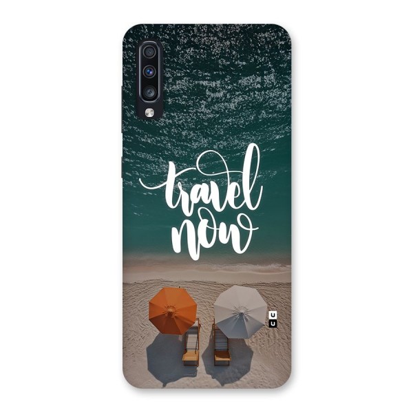 Travel Now Back Case for Galaxy A70s