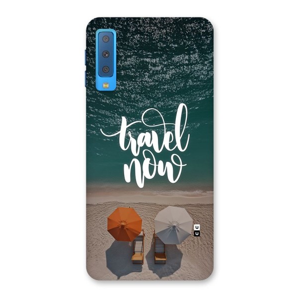 Travel Now Back Case for Galaxy A7 (2018)