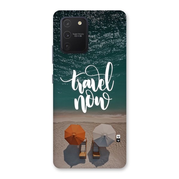 Travel Now Back Case for Galaxy S10 Lite