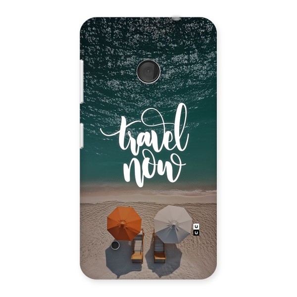 Travel Now Back Case for Lumia 530