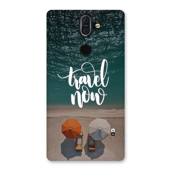 Travel Now Back Case for Nokia 8 Sirocco