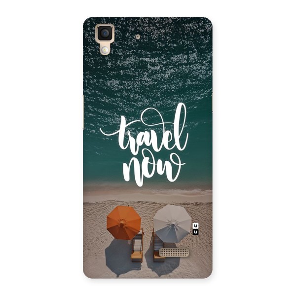 Travel Now Back Case for Oppo R7