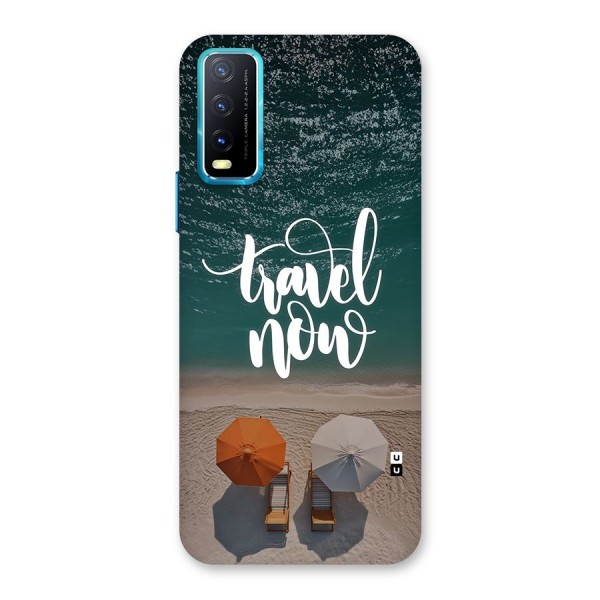 Travel Now Back Case for Vivo Y12s