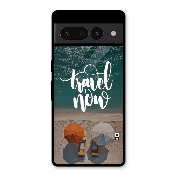 Travel Now Glass Back Case for Google Pixel 7 Pro