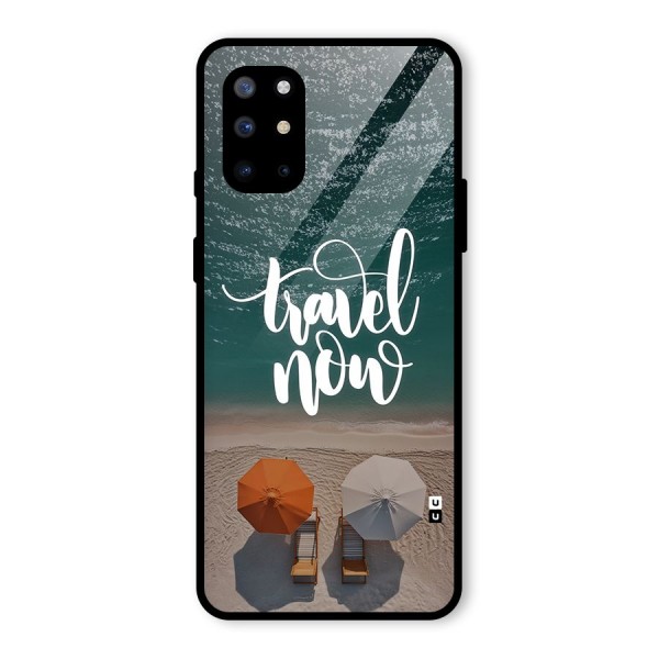 Travel Now Glass Back Case for OnePlus 8T