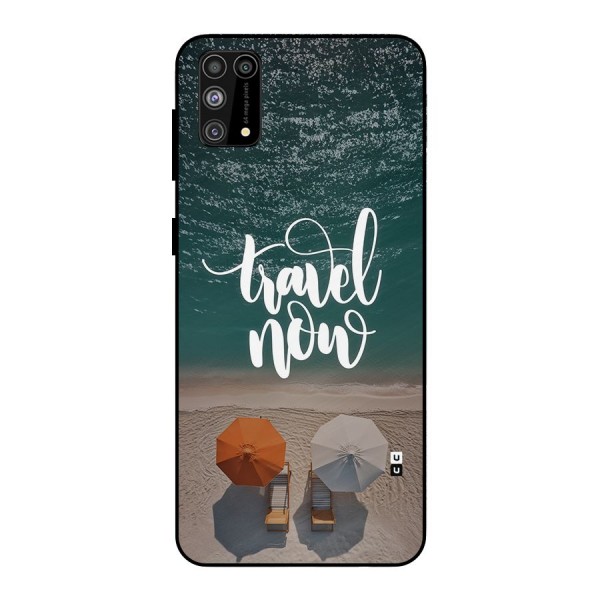 Travel Now Metal Back Case for Galaxy F41