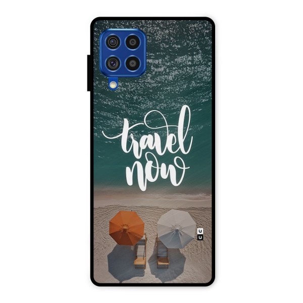 Travel Now Metal Back Case for Galaxy F62