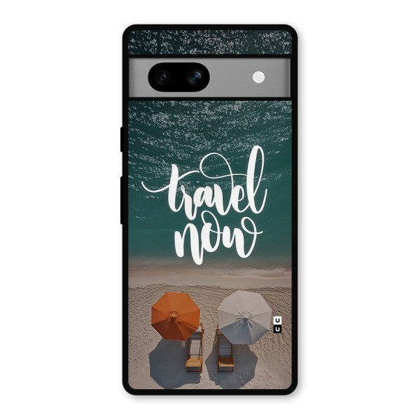 Travel Now Metal Back Case for Google Pixel 7a