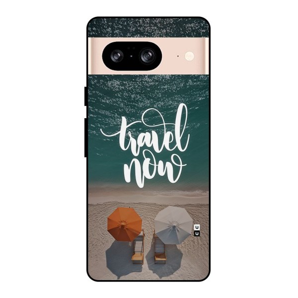 Travel Now Metal Back Case for Google Pixel 8