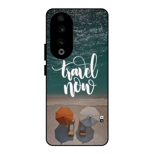 Travel Now Metal Back Case for Honor 90