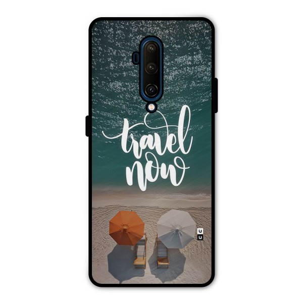 Travel Now Metal Back Case for OnePlus 7T Pro