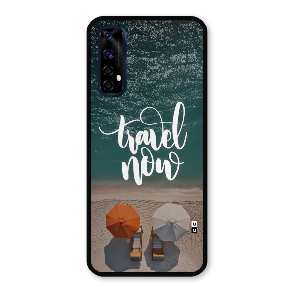 Travel Now Metal Back Case for Realme 7