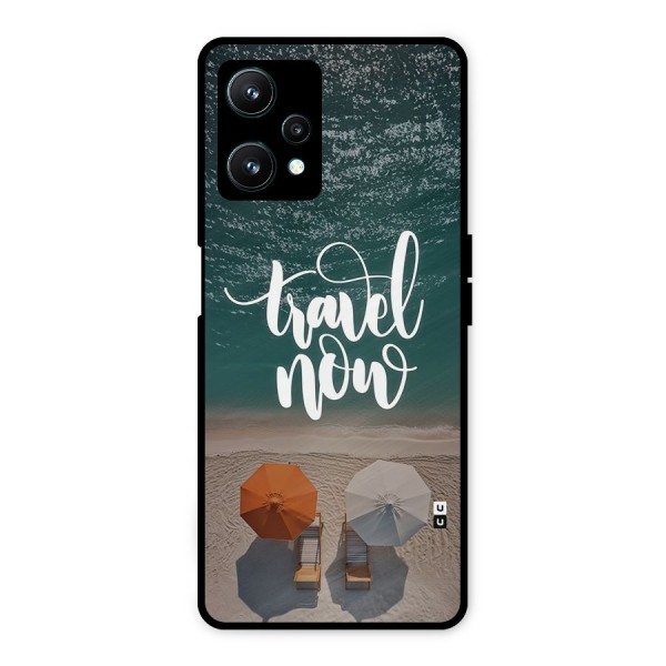 Travel Now Metal Back Case for Realme 9 Pro 5G