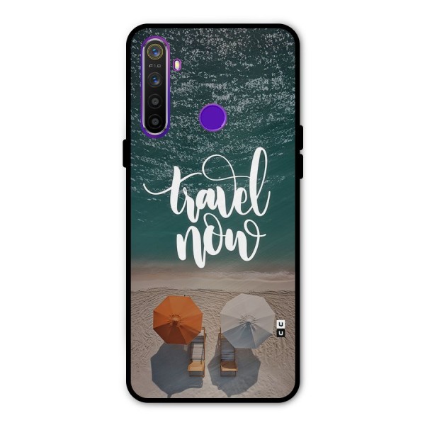 Travel Now Metal Back Case for Realme Narzo 10