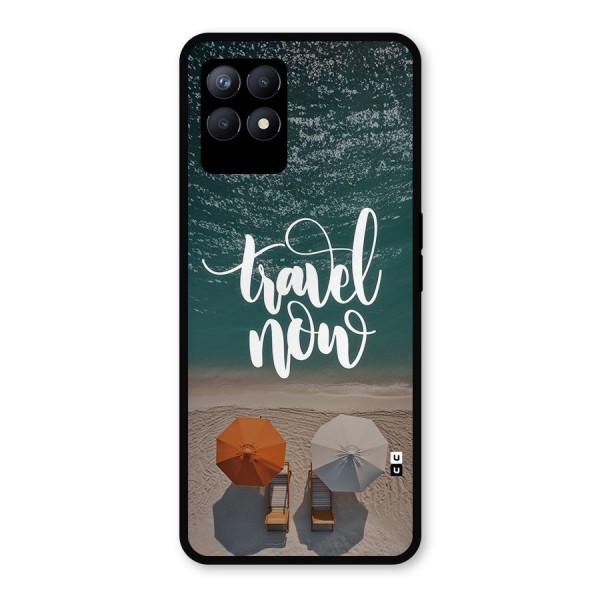 Travel Now Metal Back Case for Realme Narzo 50