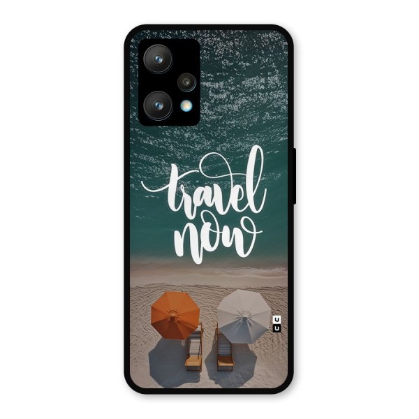 Travel Now Metal Back Case for Realme Narzo 50 Pro