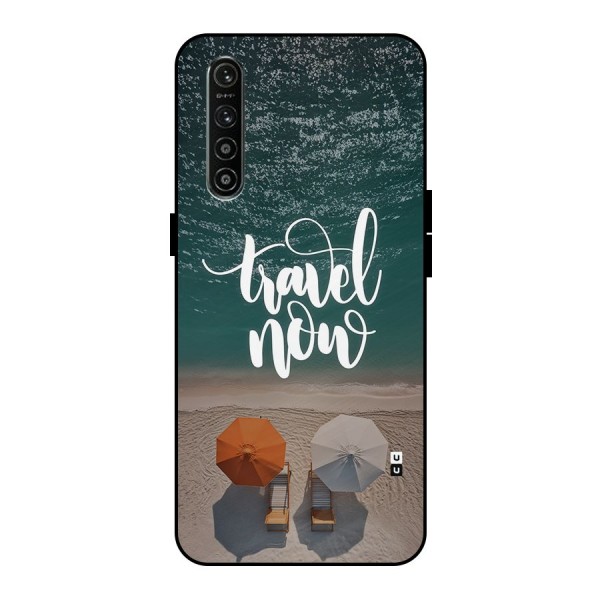 Travel Now Metal Back Case for Realme XT