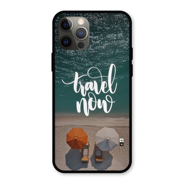 Travel Now Metal Back Case for iPhone 12 Pro